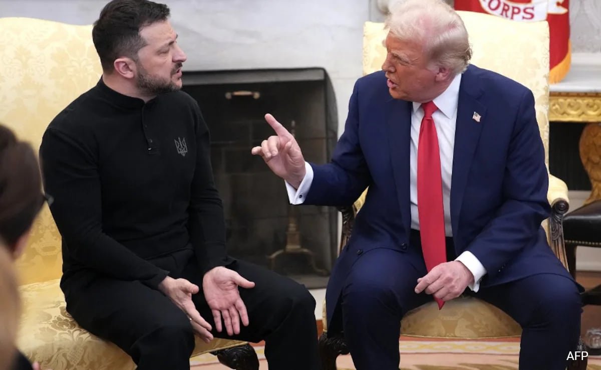 Trump, Zelensky In Oval Office Shouting Match: “Make A Deal Or We Are Out”