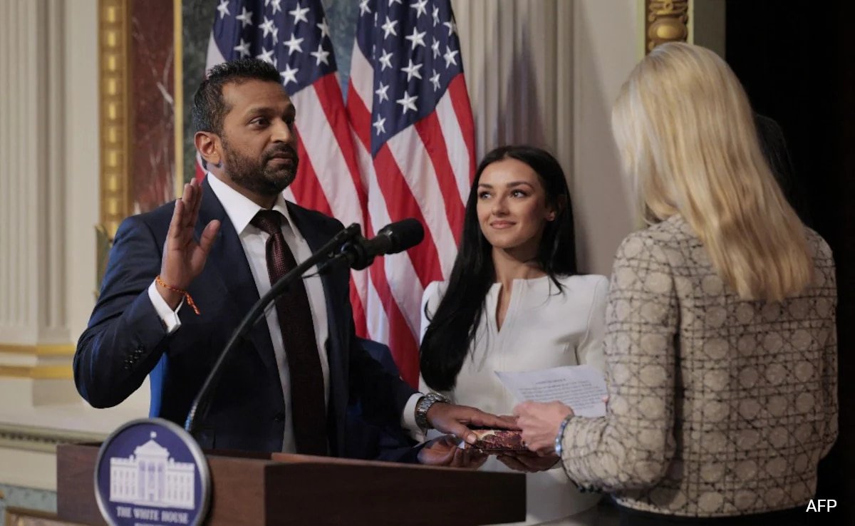 Who Is Alexis Wilkins, Kash Patel’s Girlfriend Seen At His Oath Ceremony