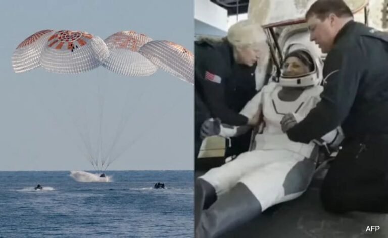 Live: Sunita Williams Returns, Taken For 45-Day Rehabilitation Programme
