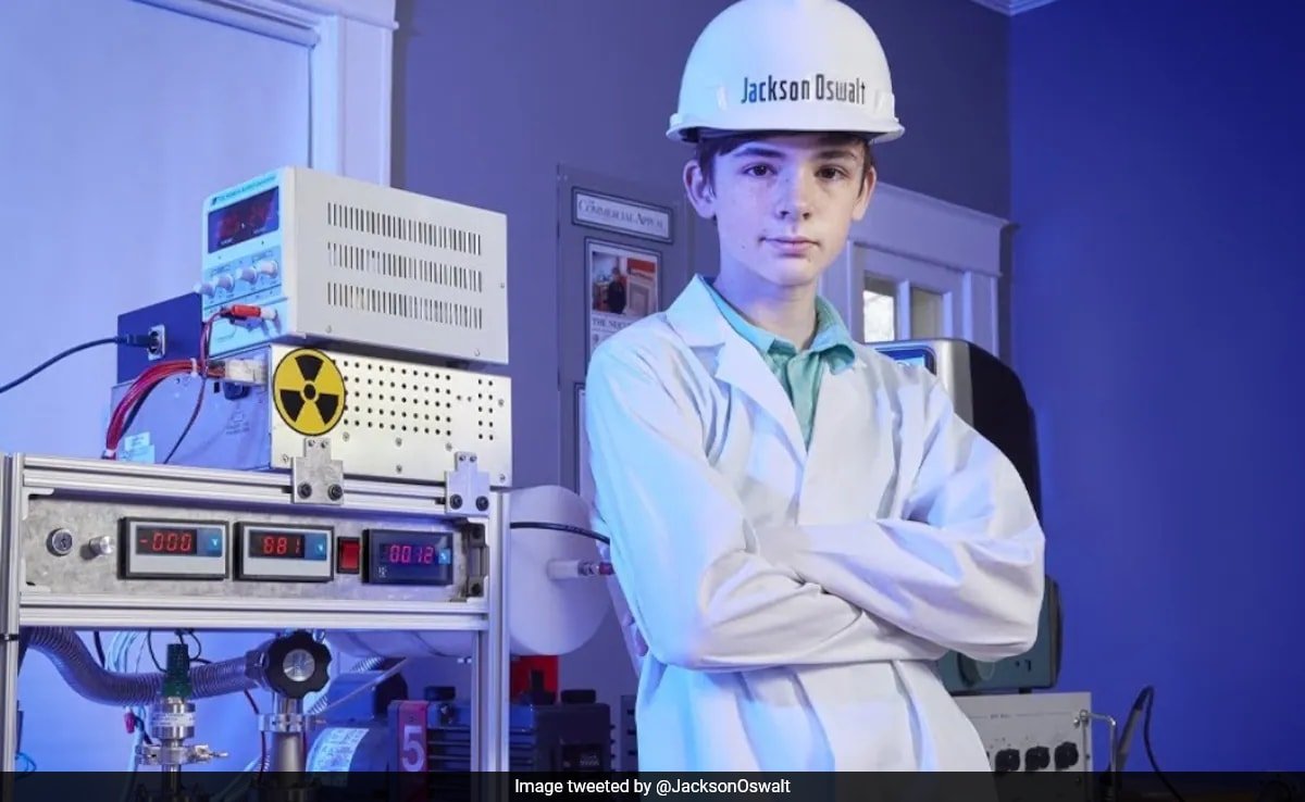 At Just 12, US Boy Builds Nuclear Fusion Reactor In His Room, Gets FBI Visit
