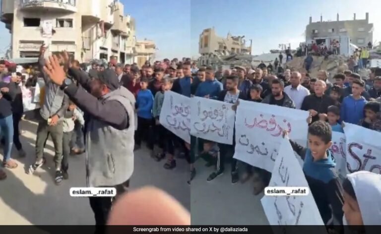 Hundreds Of Gazans Join Protests Against Hamas Rule, Call For End To War