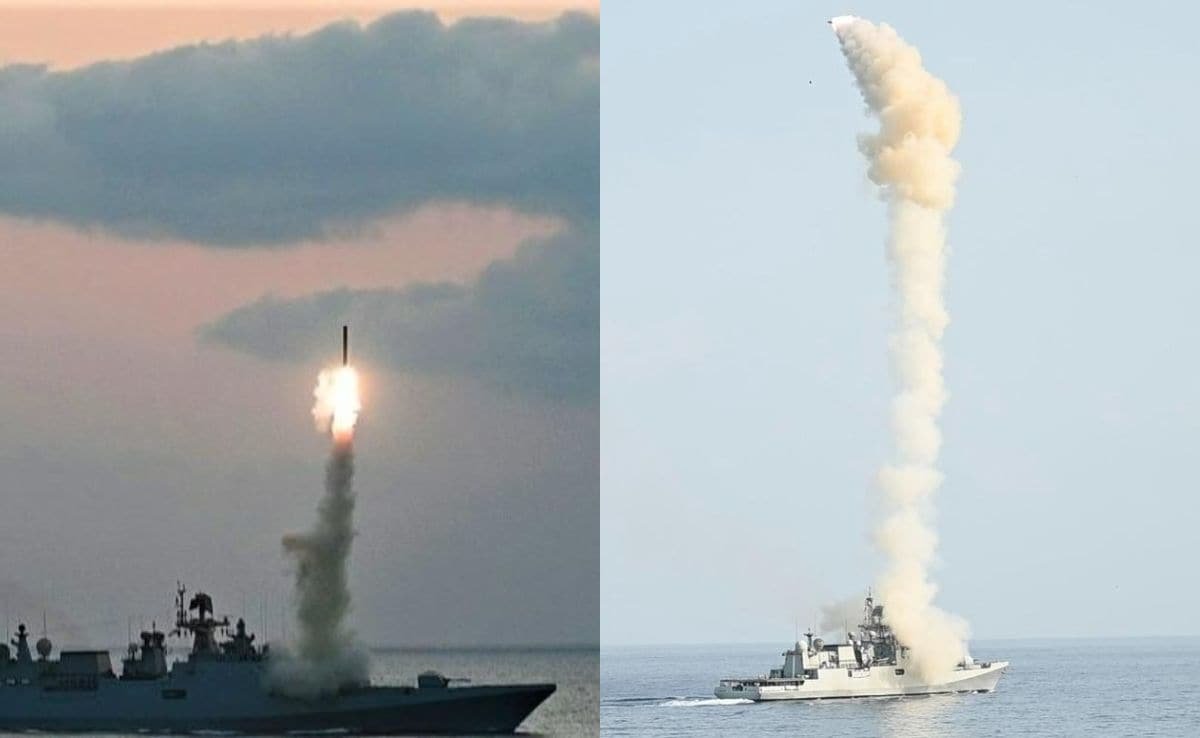 India’s “Combat-Ready” Warships Carry Out Missile Firings In Arabian Sea