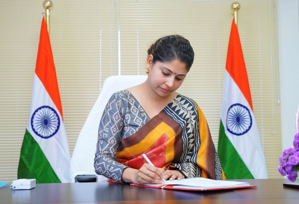 Telangana Transfers IAS Officer Who Reshared AI Image In Hyderabad Land Row