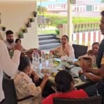 Viral Video Of Priest Serving Puri Temple Food On Dining Table Sparks Row