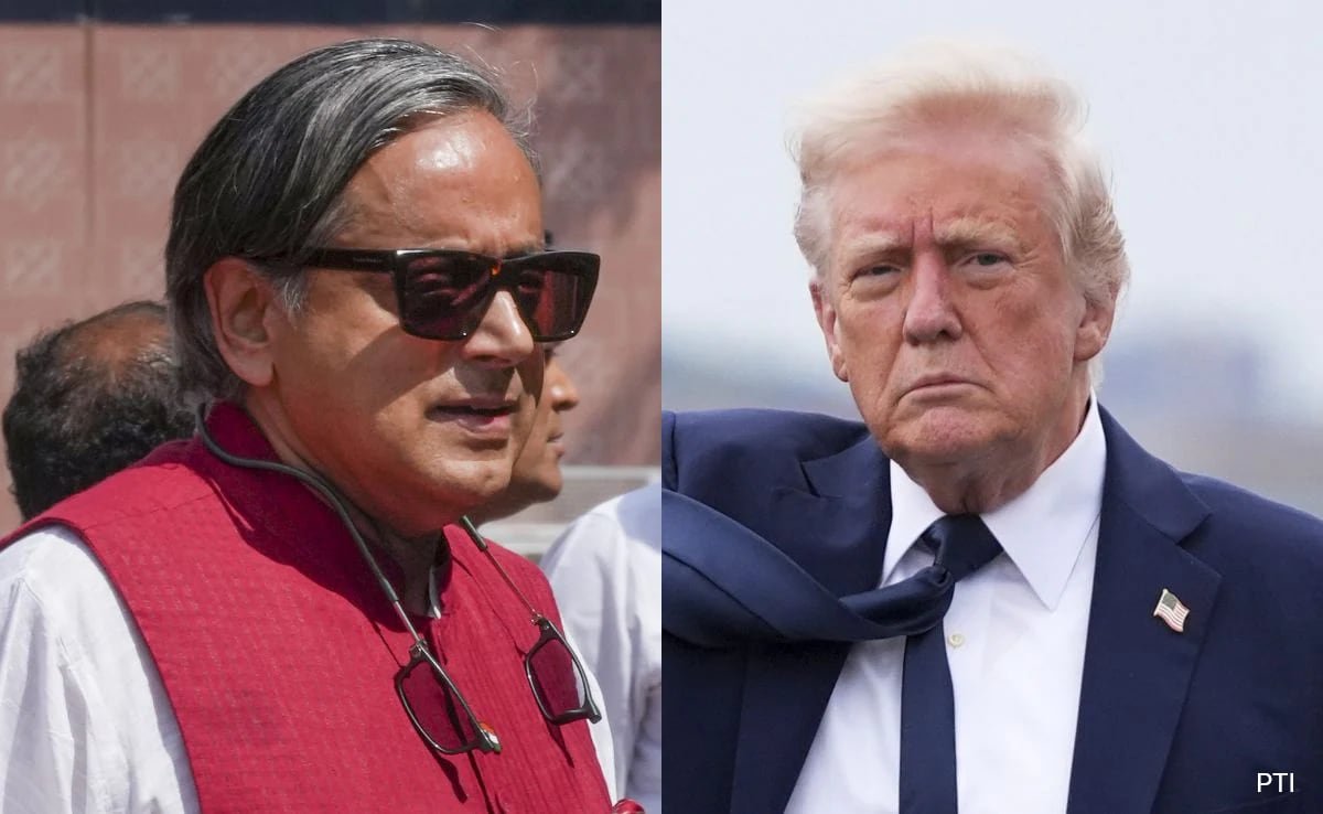 “Let Me Be Blunt About It”: Shashi Tharoor On Trump’s Role In Ceasefire