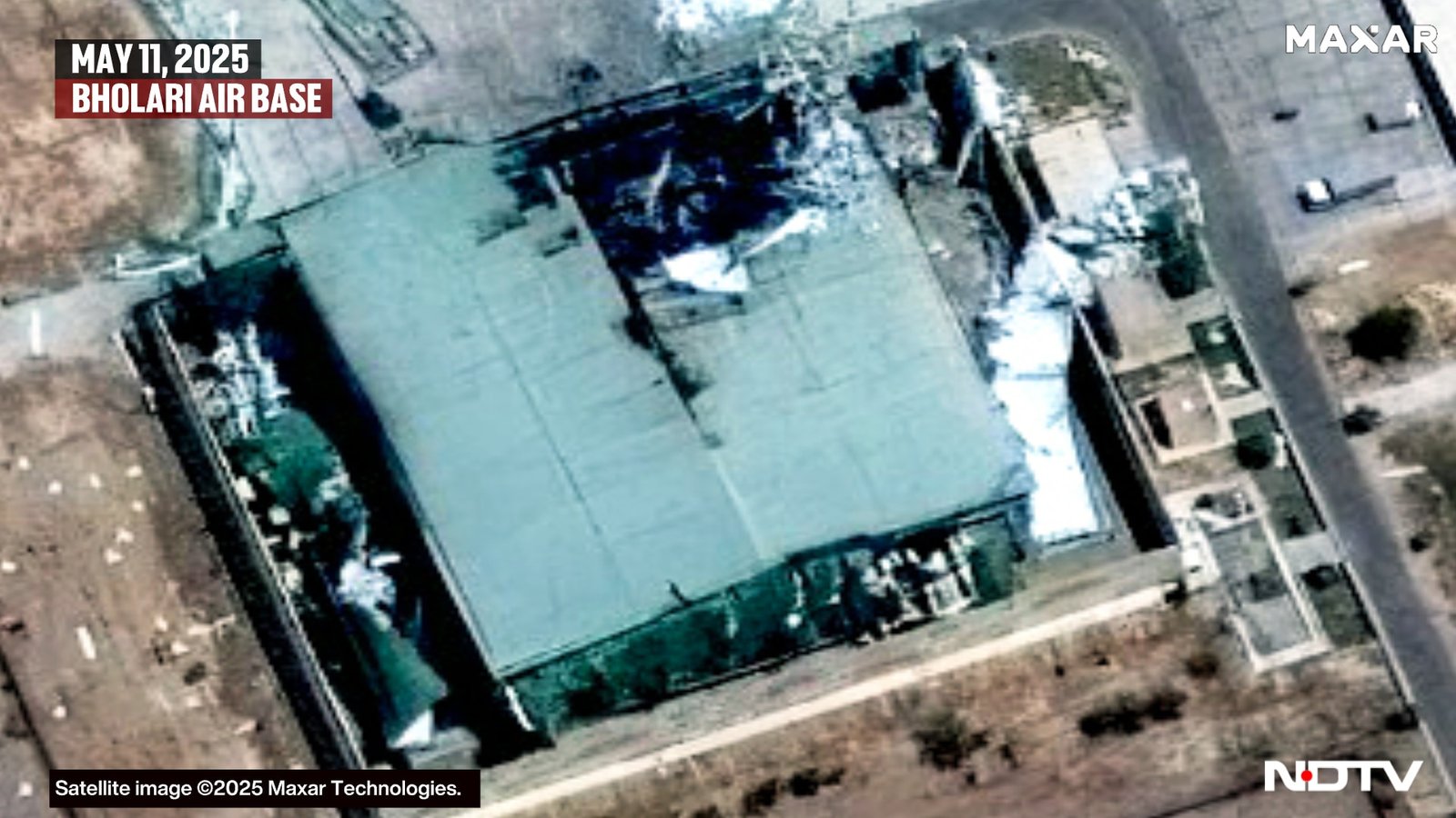 Hangars Destroyed, Craters On Runways: Clearest Satellite Pics Of India’s Strikes