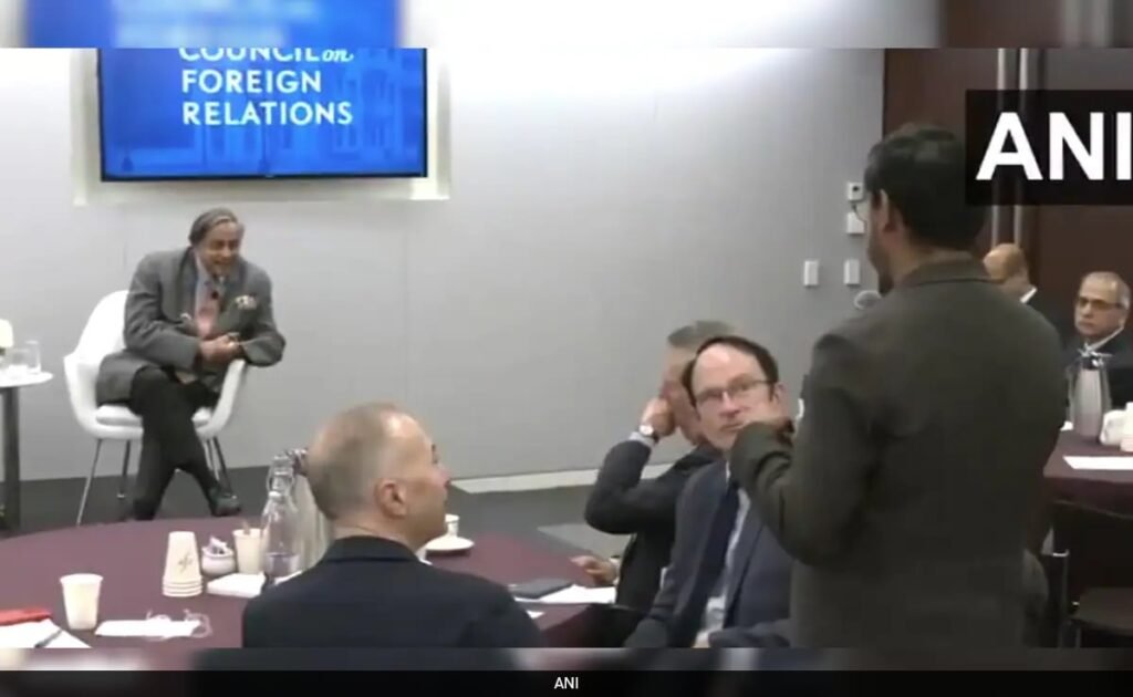 "Shouldn't Be Allowed": Shashi Tharoor's Quip After Son Asks Question In US