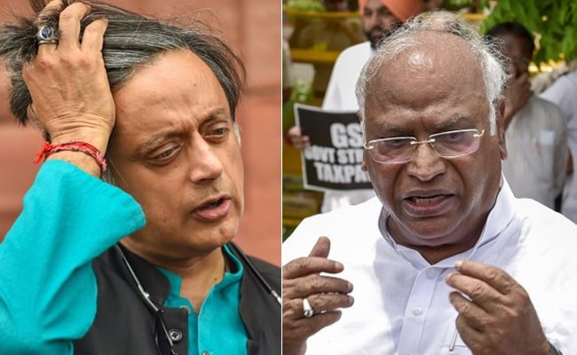 "Wings Are Yours": Shashi Tharoor's 'Permission' Post After M Kharge's Snub