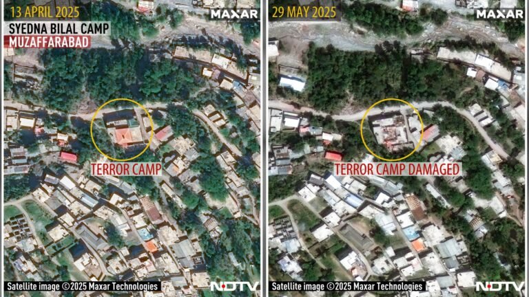 Exclusive: Satellite Pics Show India Attack Split Pak Terror Camps Into Half