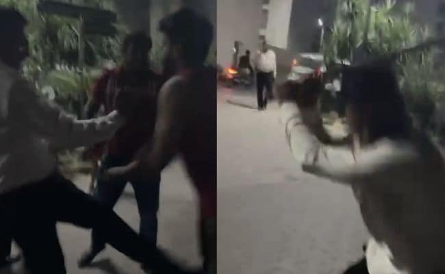 Residents Complained About Power Cut. Noida Guards Smashed Them With Sticks