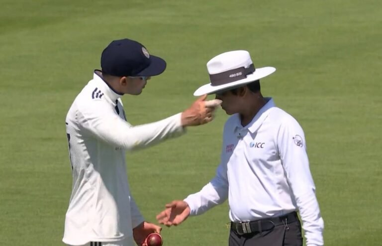 Gill Blasts Umpire, Gavaskar Left Fuming As Controversy Erupts at Lord's