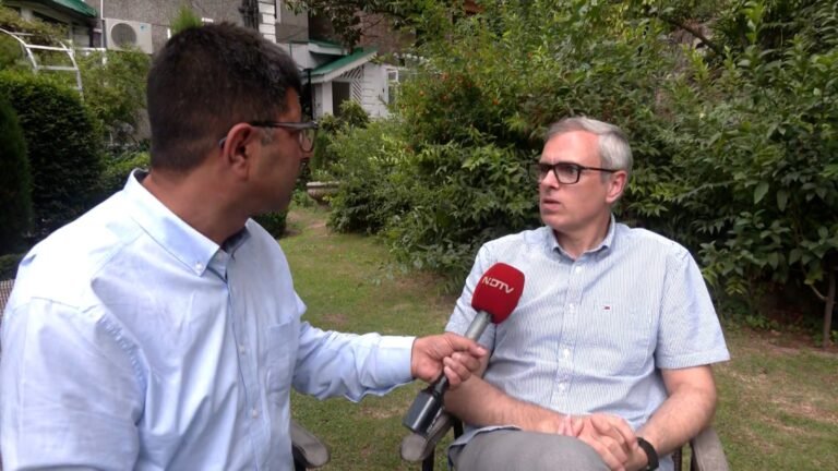 "Lt Governor's Failure Took Us To Brink Of War": Omar Abdullah On Pahalgam