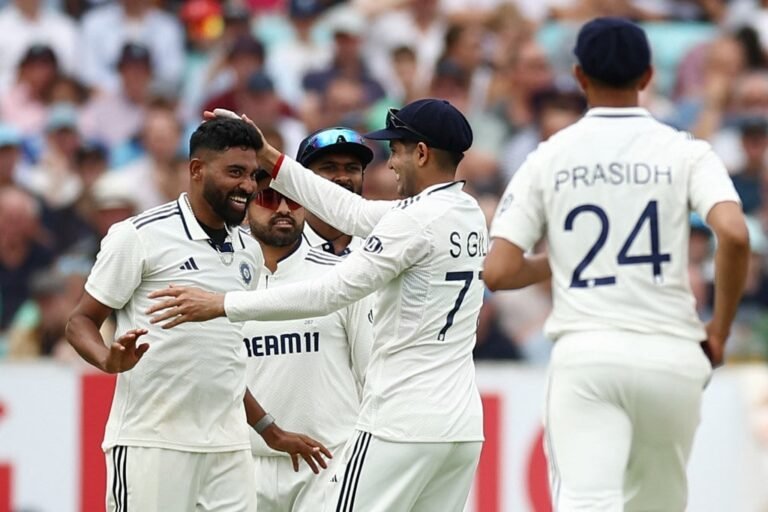 5th Test LIVE: Rain Stops Play; 8-Down England Lead Gill's India By...