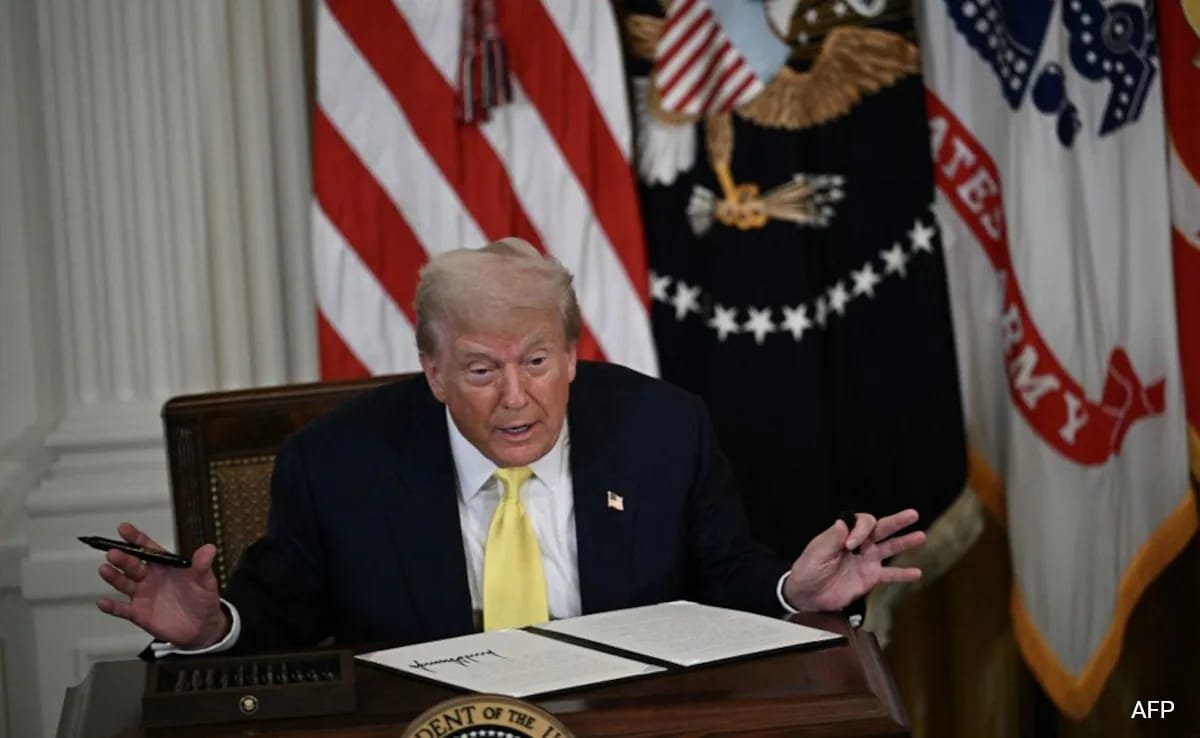 Updates: US Economy Shows Signs Of Strain As Trump’s Tariffs Go Into Effect