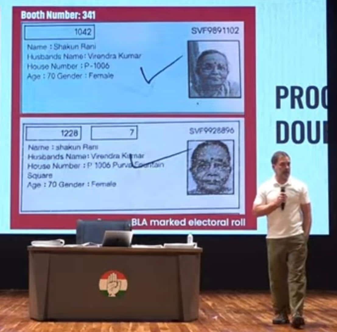 Poll Body Fact-Checks Yet Another Voter Fraud Claim By Rahul Gandhi