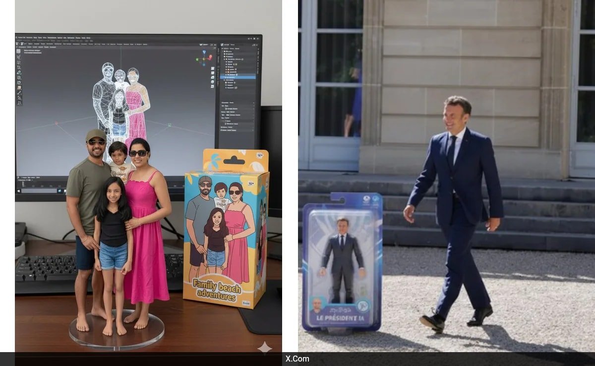 What Is The ‘Nano Banana’ Trend? AI Craze Turning Photos Into 3D Figurines