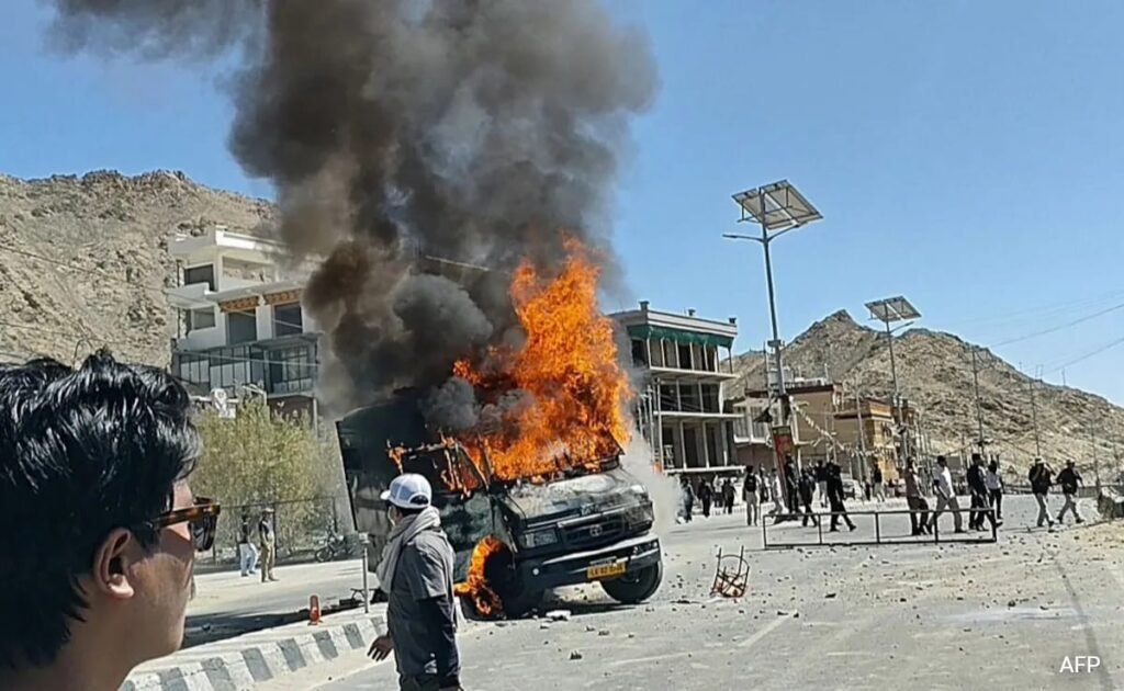 'Activist Sonam Wangchuk's Remarks Provoked Mob': Centre On Ladakh Violence