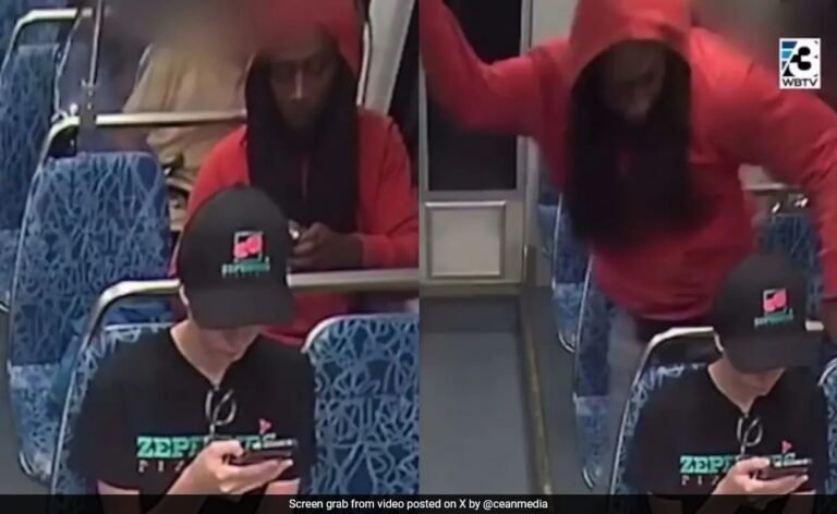 Chilling Video Shows Ukrainian Refugee Stabbed To Death On American Train