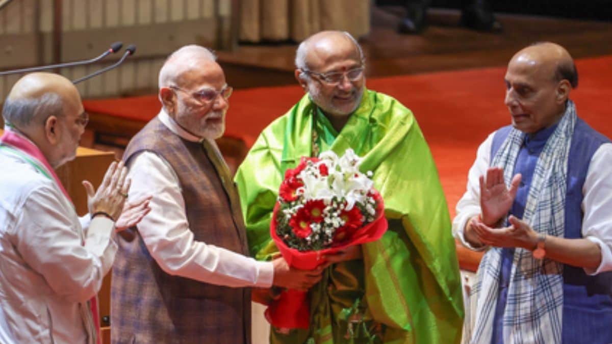NDA-Backed CP Radhakrishnan Elected India’s Next Vice President