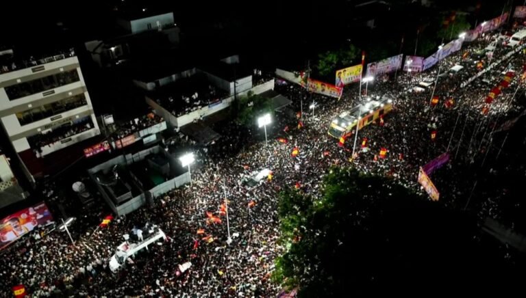 TVK Leader Arrested After Tamil Nadu Stampede That Killed 41